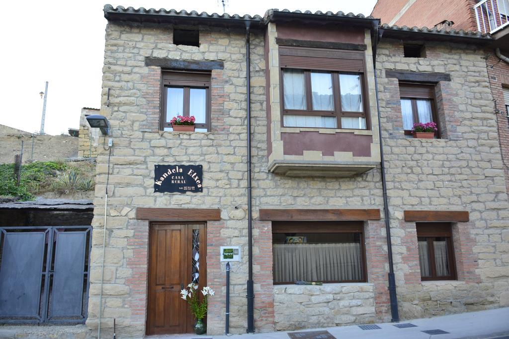 Casa Rural Kandela Etxea La puebla de Labarca ภายนอก รูปภาพ
